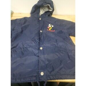 Mickey Mouse Disney Store Gear For Sport Hooded Full Zip Jacket Kids Xs